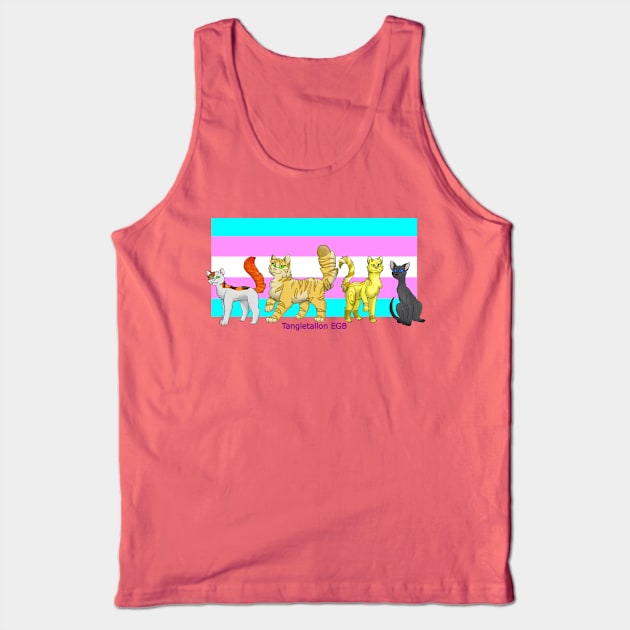 Trans Warrior Cats Tank Top by TangletallonMeow